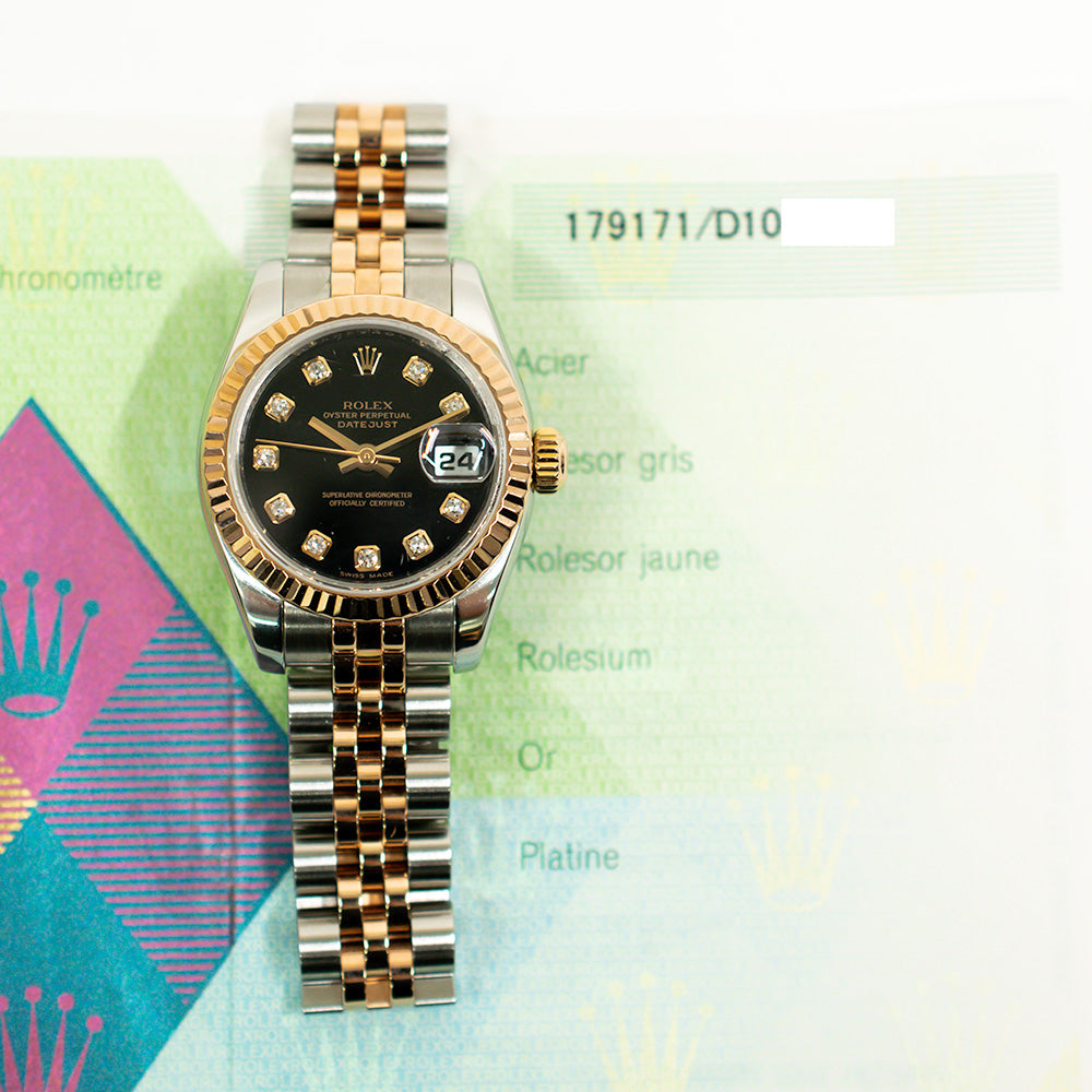 Datejust 26mm Steel and Rose Gold 179171G