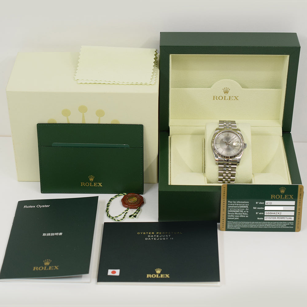 Datejust 36mmSteel and White Gold 126234