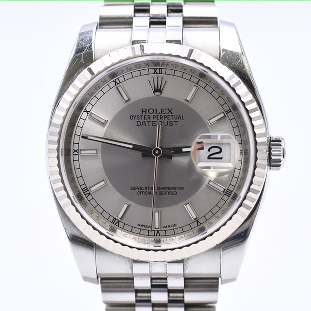 Datejust 36mmSteel and White Gold 126234