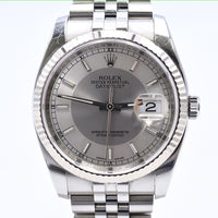 Datejust 36mmSteel and White Gold 126234