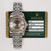 Datejust 36mmSteel and White Gold 126234