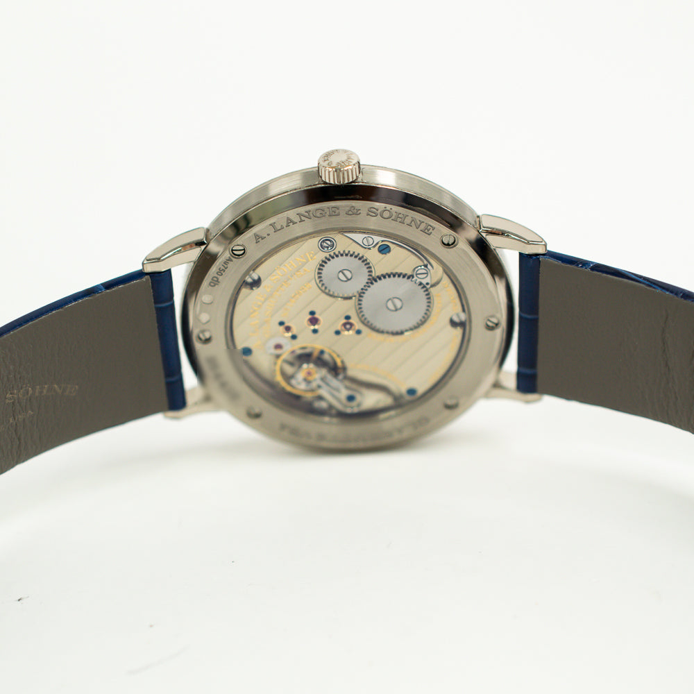 Saxonia Thin 39mm White Gold Manually Winding 205.086