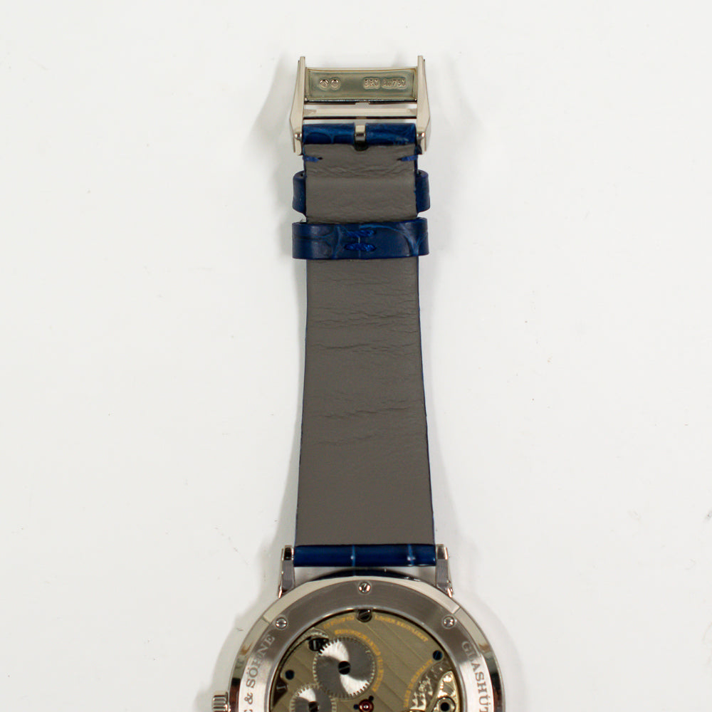 Saxonia Thin 39mm White Gold Manually Winding 205.086