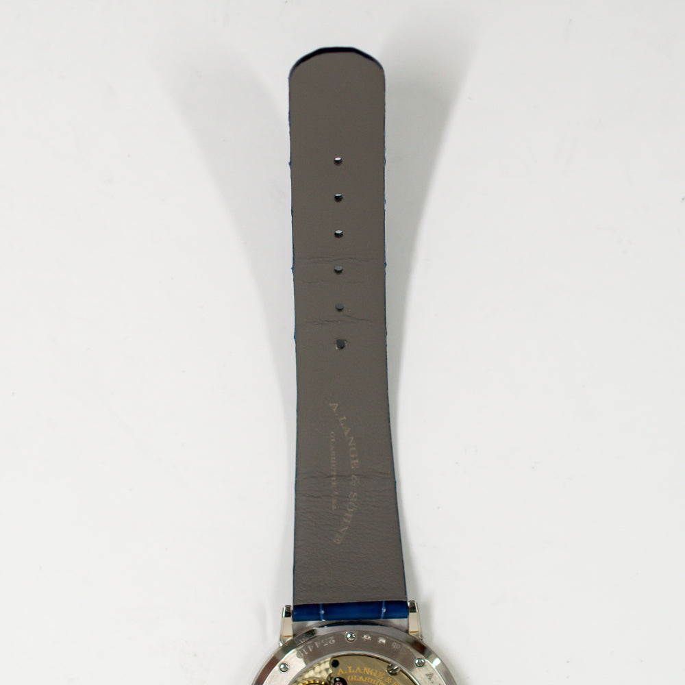 Saxonia Thin 39mm White Gold Manually Winding 205.086