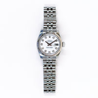 Lady Datejust 26mm Steel and White Gold 179174G