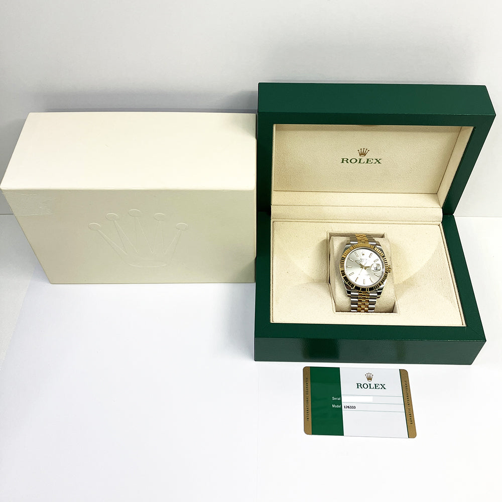Datejust 41mm Steel and Yellow Gold 126333