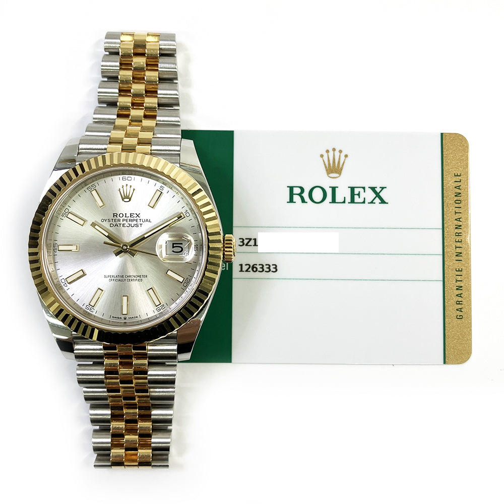 Datejust 41mm Steel and Yellow Gold 126333