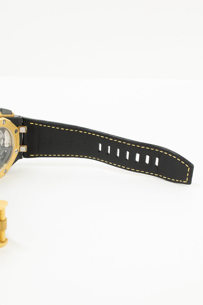 Royal Oak Offshore Self Winding Chronograph 43mm Black Ceramic and Yellow Gold 26420CE.OO.A127CR.01