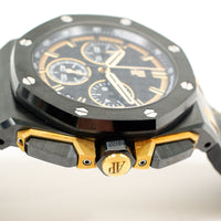 Royal Oak Offshore Self Winding Chronograph 43mm Black Ceramic and Yellow Gold 26420CE.OO.A127CR.01