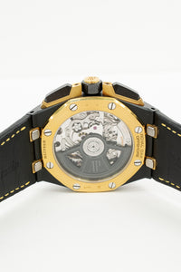Royal Oak Offshore Self Winding Chronograph 43mm Black Ceramic and Yellow Gold 26420CE.OO.A127CR.01