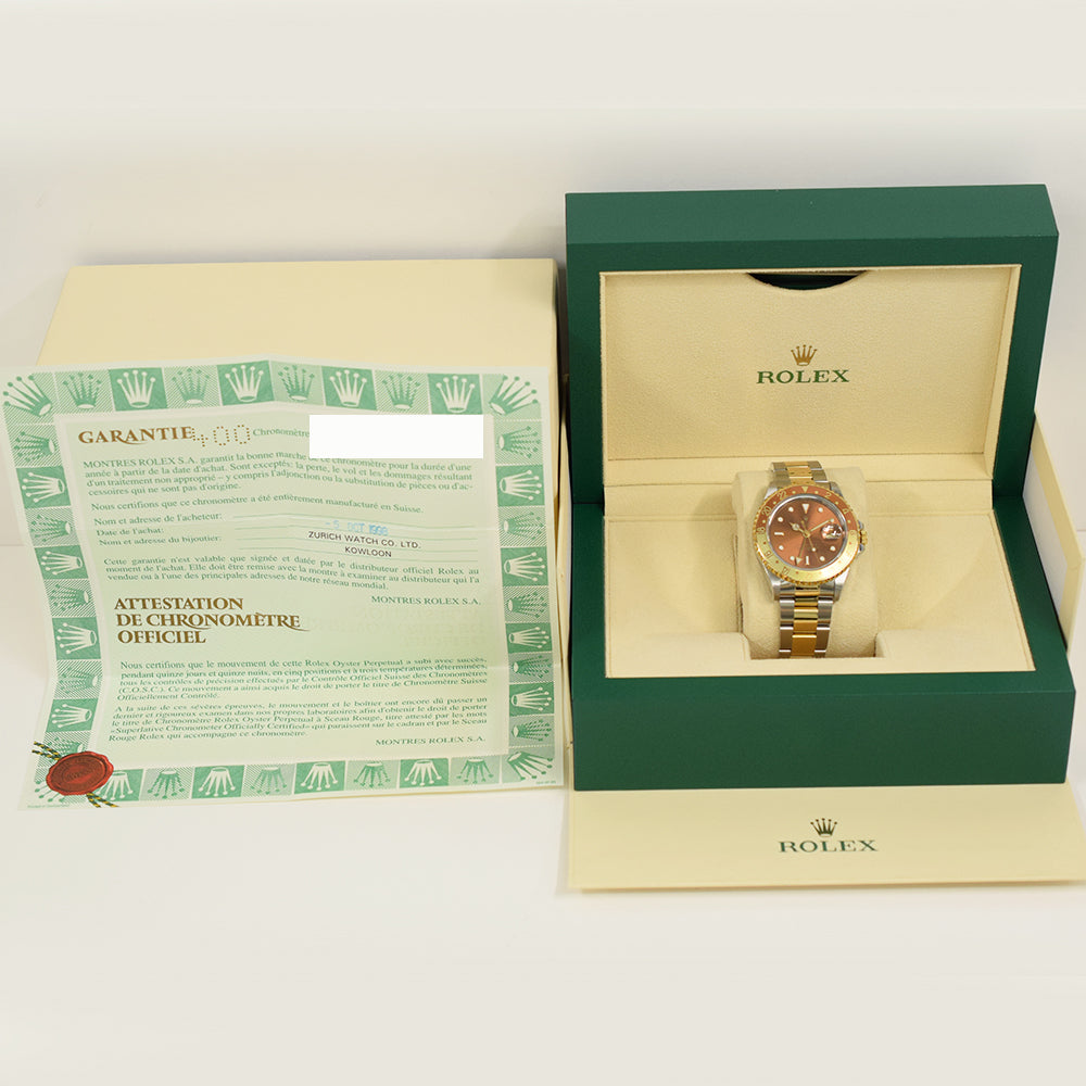 GMT-Master II 40mm Aluminium Bezel 16713 – Golden Anvil Jewelers