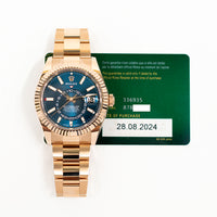 Sky-Dweller 42mm Rose Gold 336935