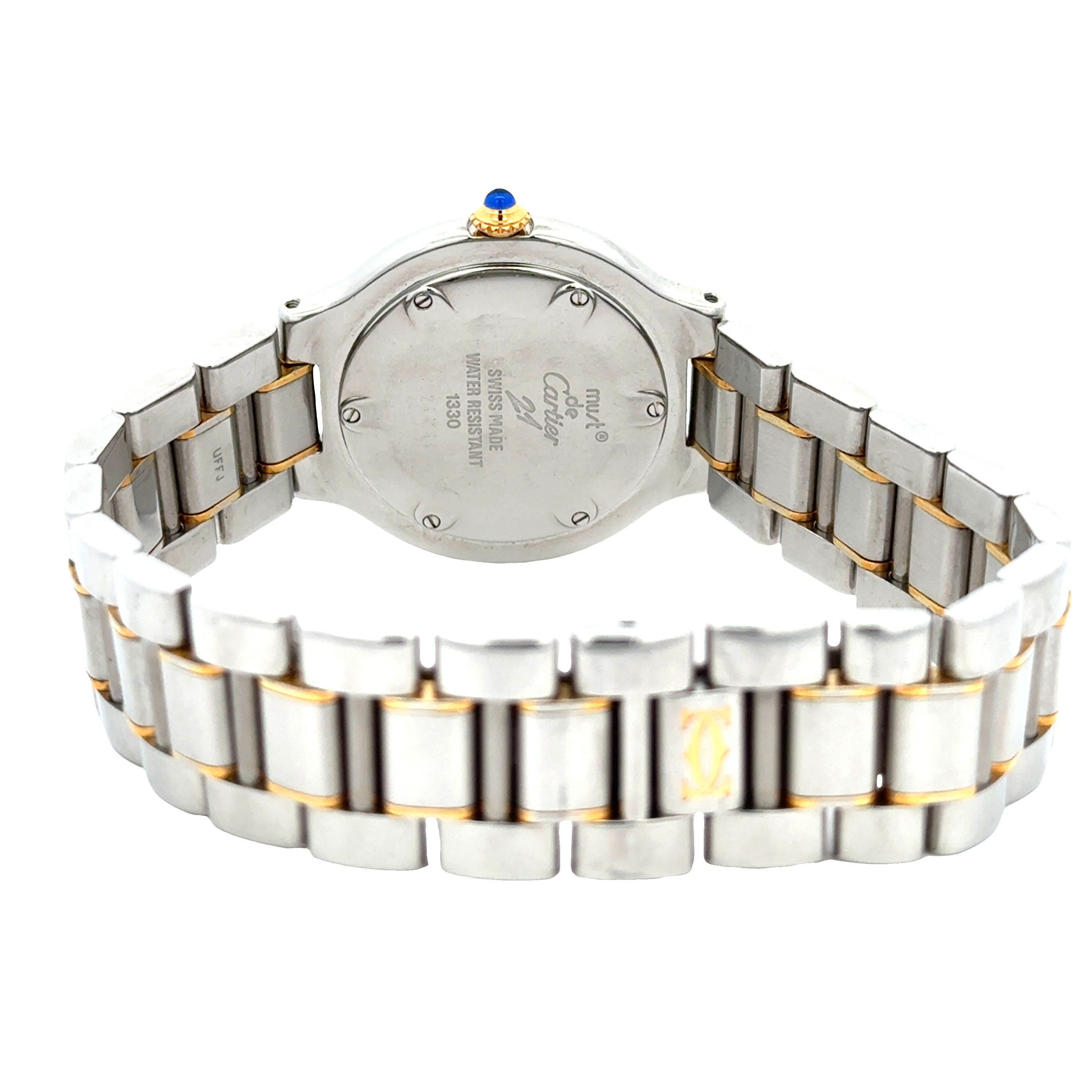 Pre-Owned Cartier Must de Cartier 21 Watch Ref. 1330 Steel & Gold
