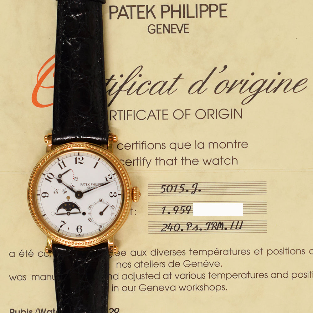 Complications 35mm Yellow Gold Manual Winding 5015J