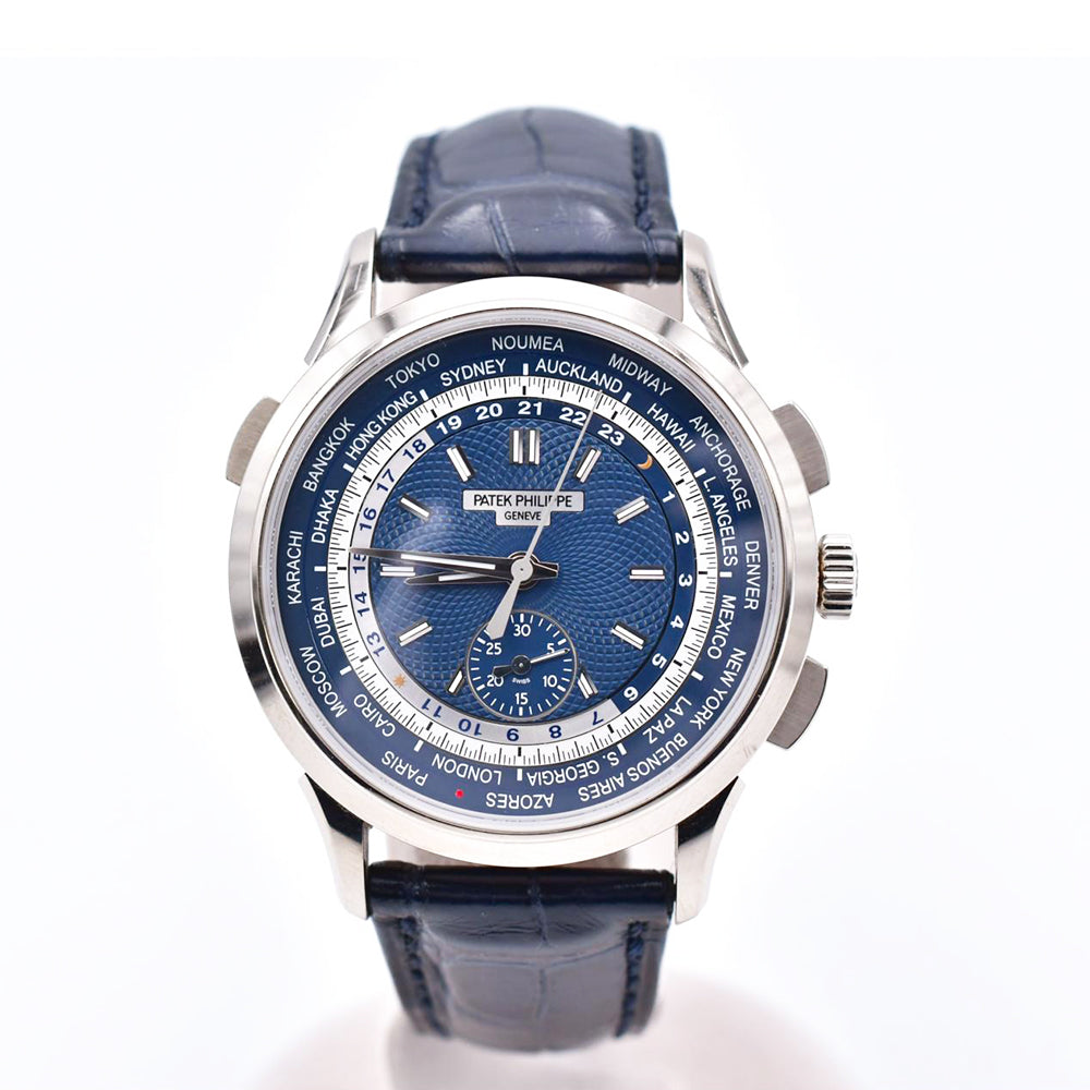World Time 39.5mm Flyback Chronograph - White Gold 5930G-001