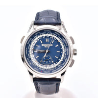World Time 39.5mm Flyback Chronograph - White Gold 5930G-001