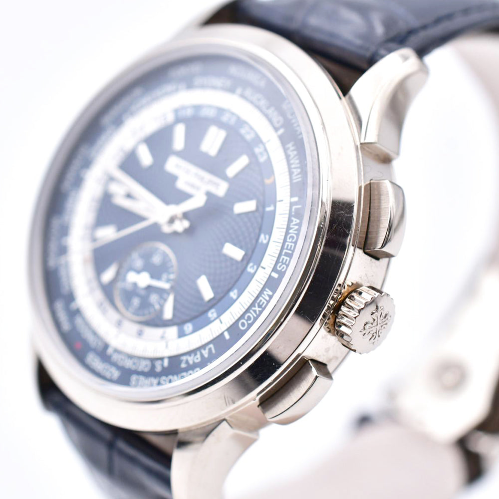 World Time 39.5mm Flyback Chronograph - White Gold 5930G-001
