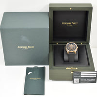 Code 11.59 41mm Rose Gold Black Rubber-Coated Strap 26393NR.OO.A002KB.01