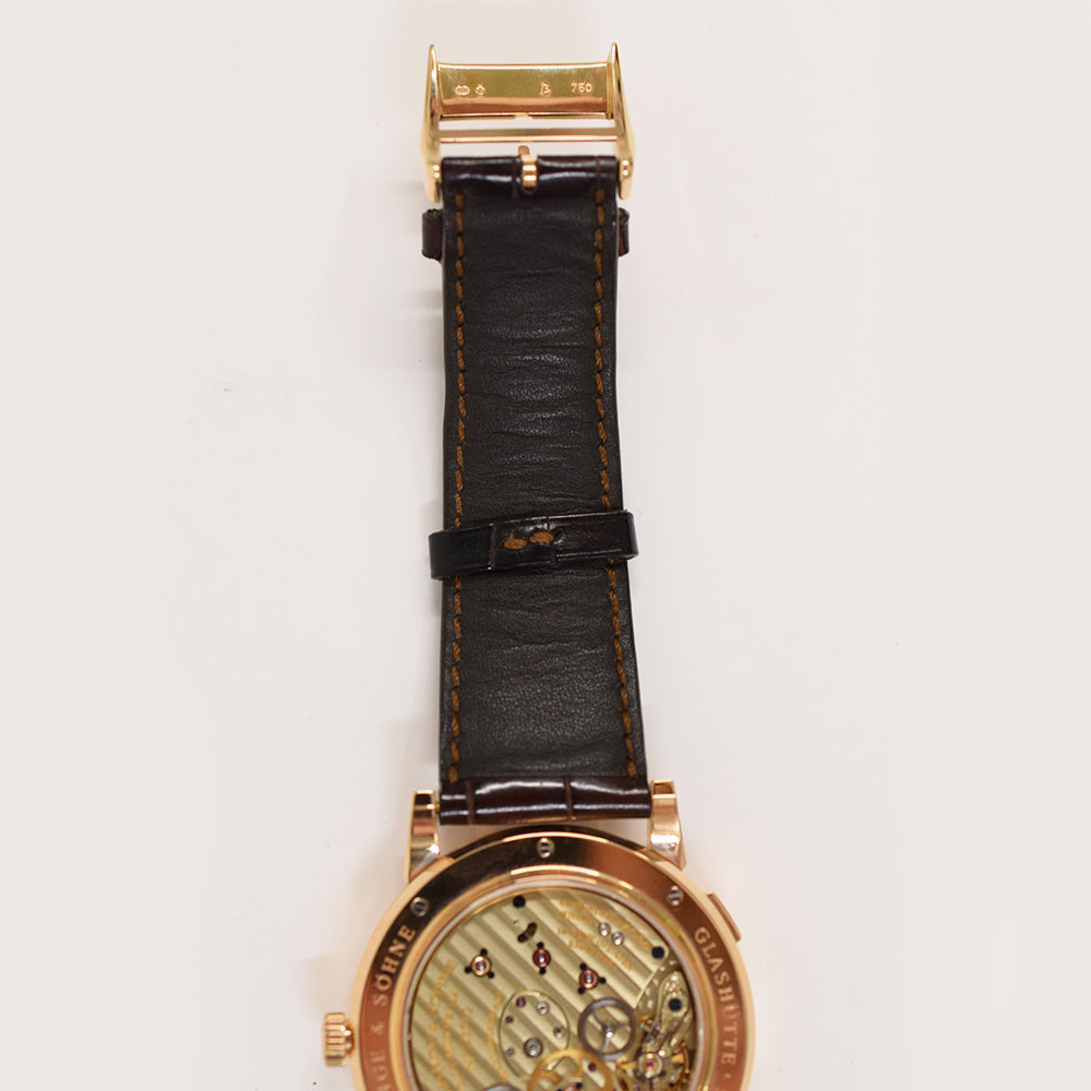 Lange 1 Time Zone 41.9mm Rose Gold Manually Winding 116.032
