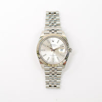 Datejust 41mm Steel and White Gold 126334