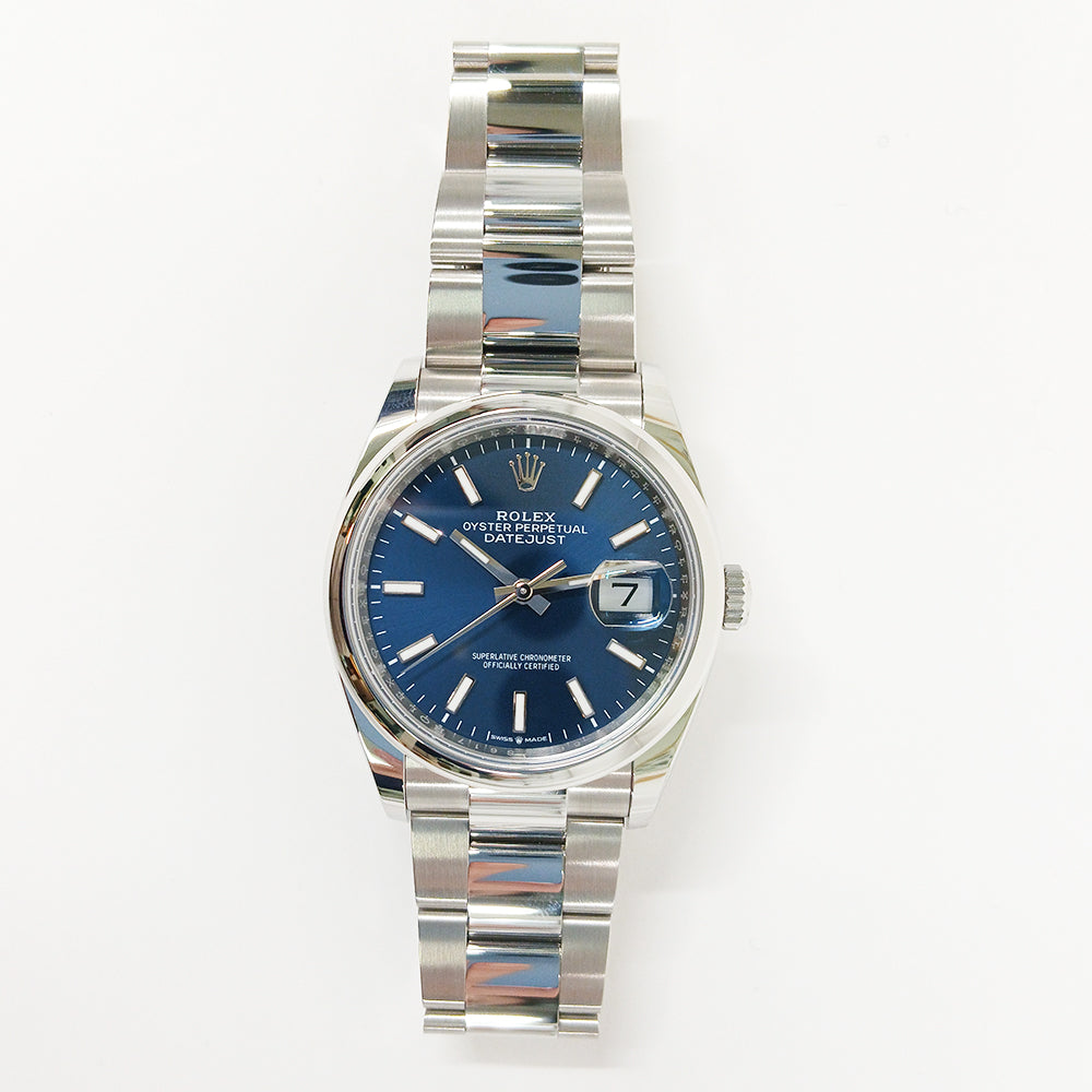 Datejust 36mm Domed Bezel Steel 126200