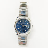 Datejust 36mm Domed Bezel Steel 126200