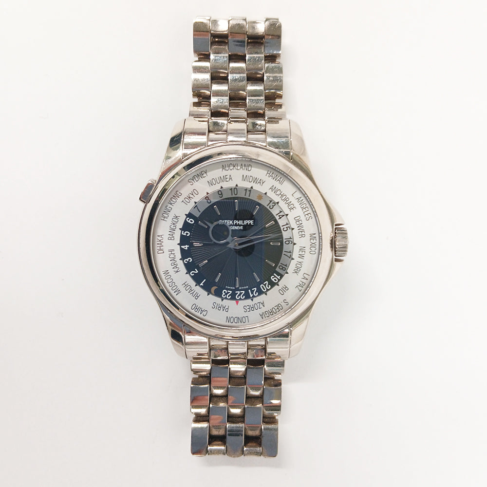 World Time 39.5mm White Gold 5130/1G-011