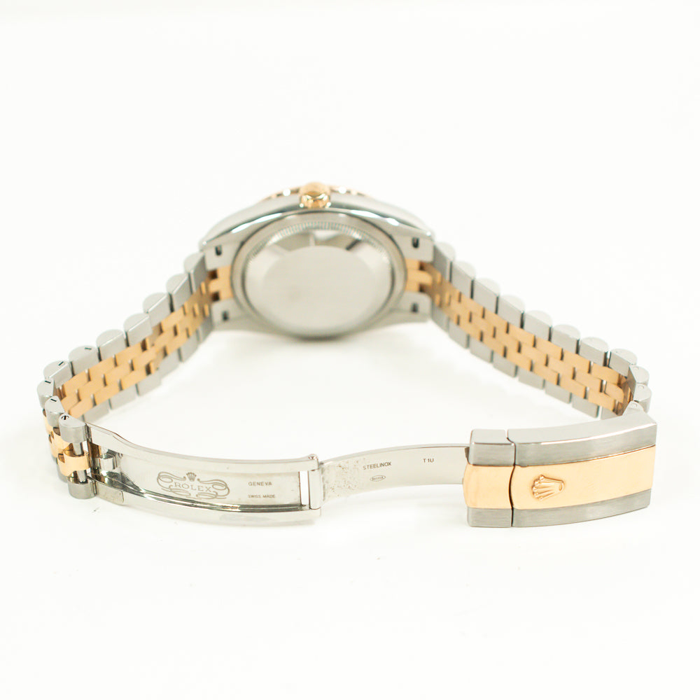 Datejust 36mm Diamond Bezel Steel and Rose Gold 126281RBR