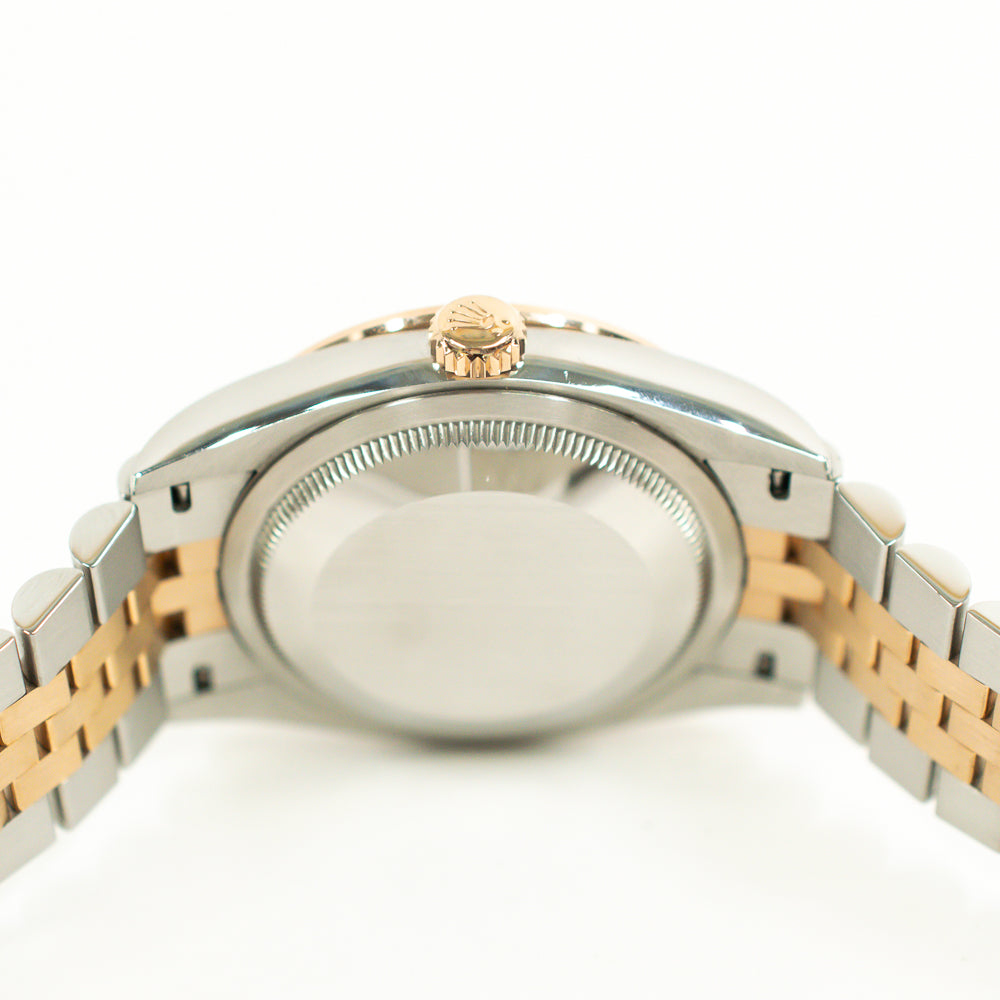 Datejust 36mm Diamond Bezel Steel and Rose Gold 126281RBR