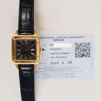 Santos-Dumont Quartz Yellow Gold - 43.5mm x 31.4mm WGSA0077