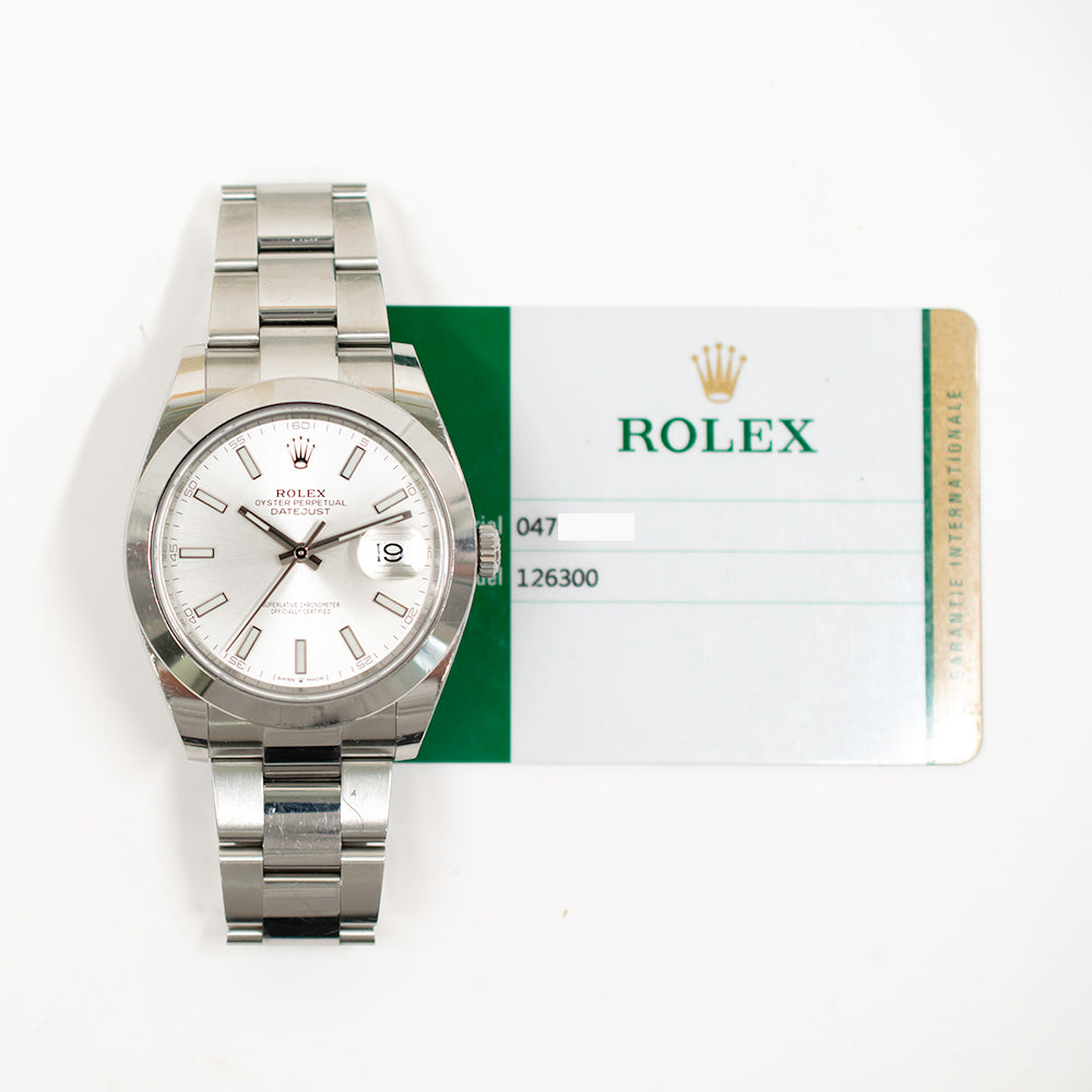 Datejust 41mm Steel 126300