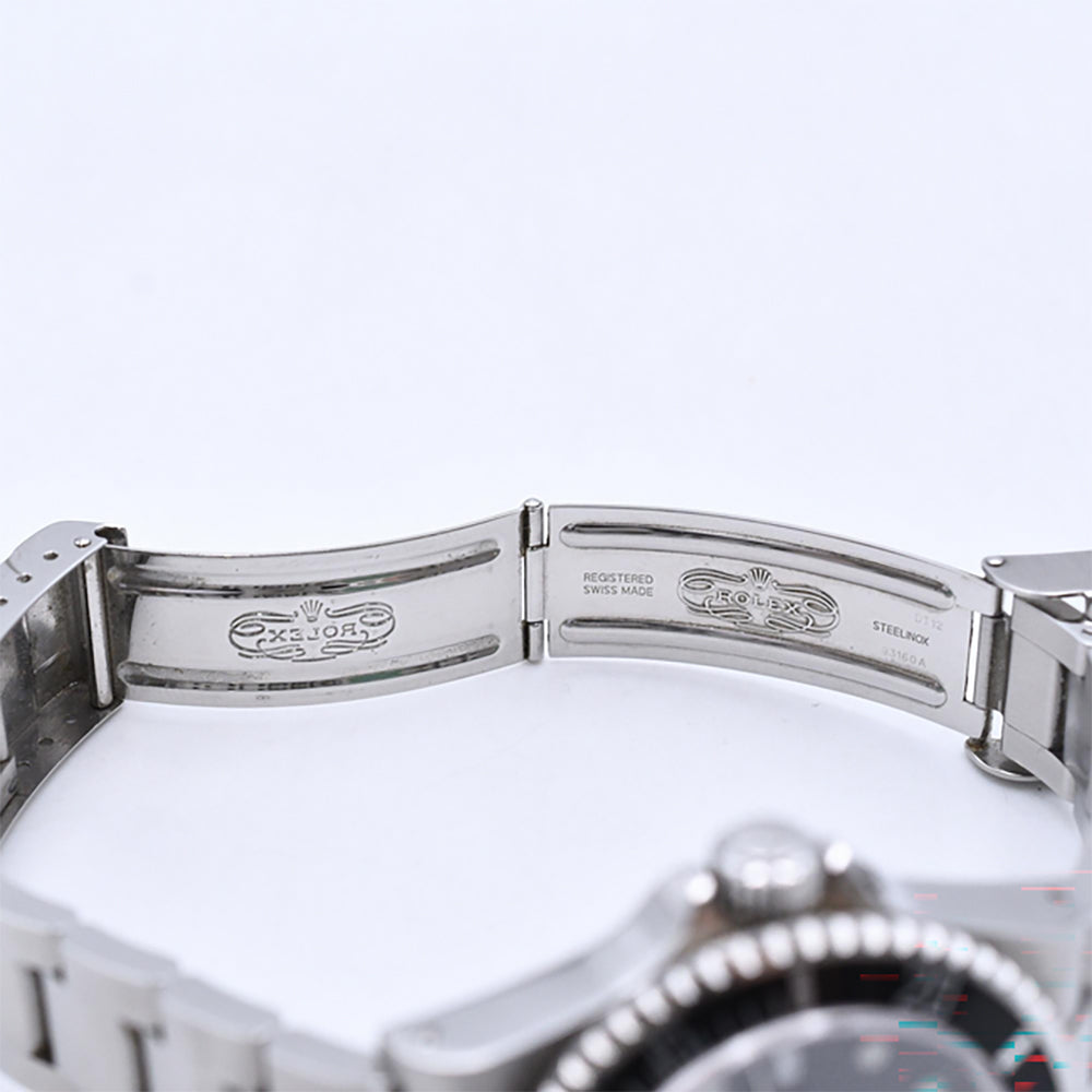 Sea-Dweller Vintage Plexi 40mm Steel Black  Aluminum Bezel  16600