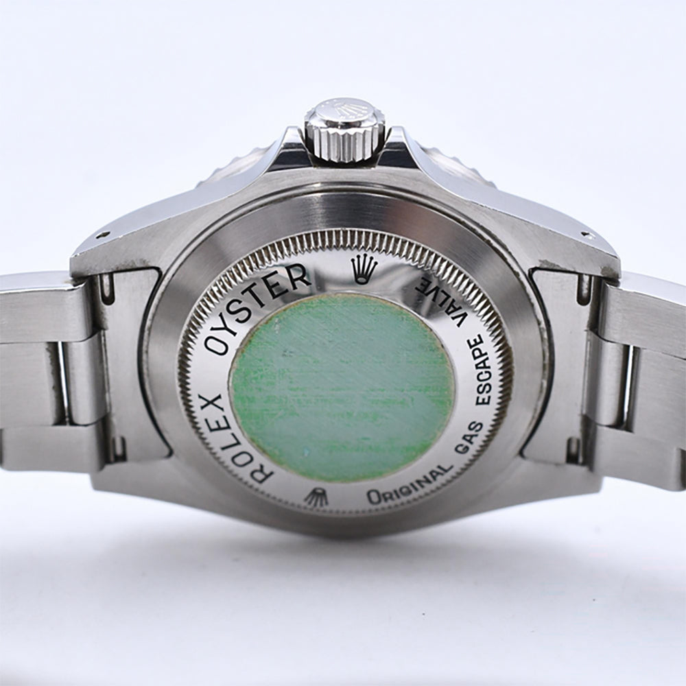 Sea-Dweller Vintage Plexi 40mm Steel Black  Aluminum Bezel  16600