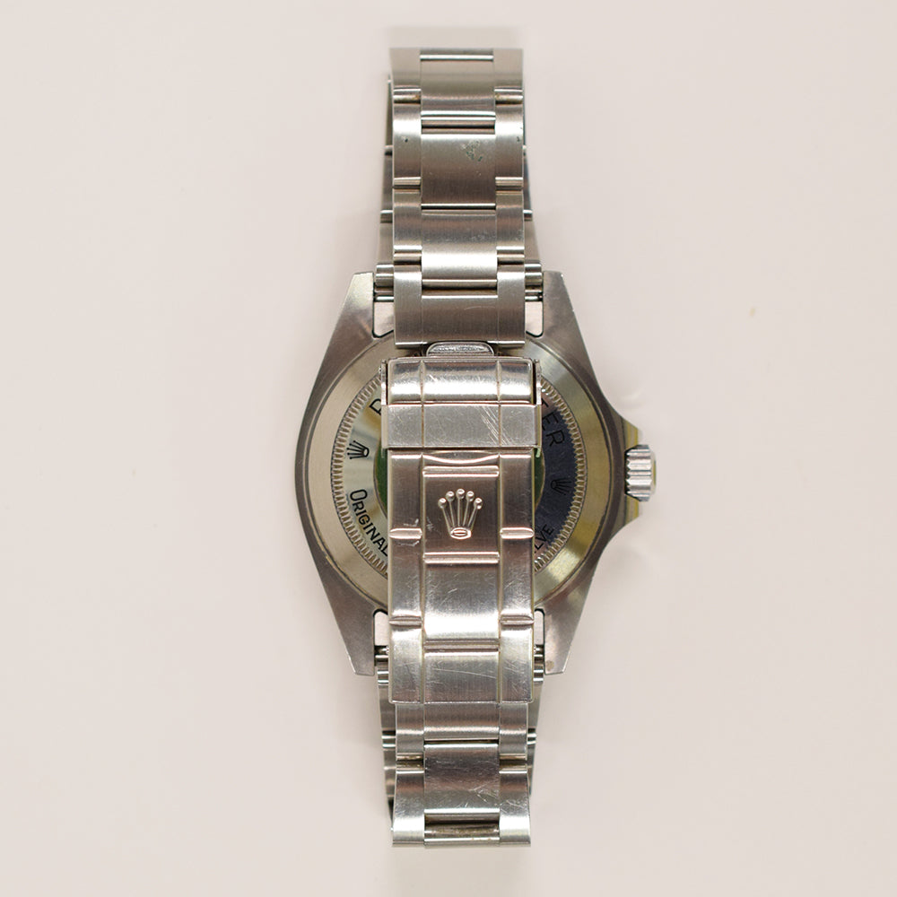 Sea-Dweller Vintage Plexi 40mm Steel Black  Aluminum Bezel  16600