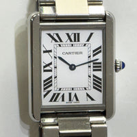 Tank Solo Large - Steel 34.8mm x 27.4mm Quartz W5200014