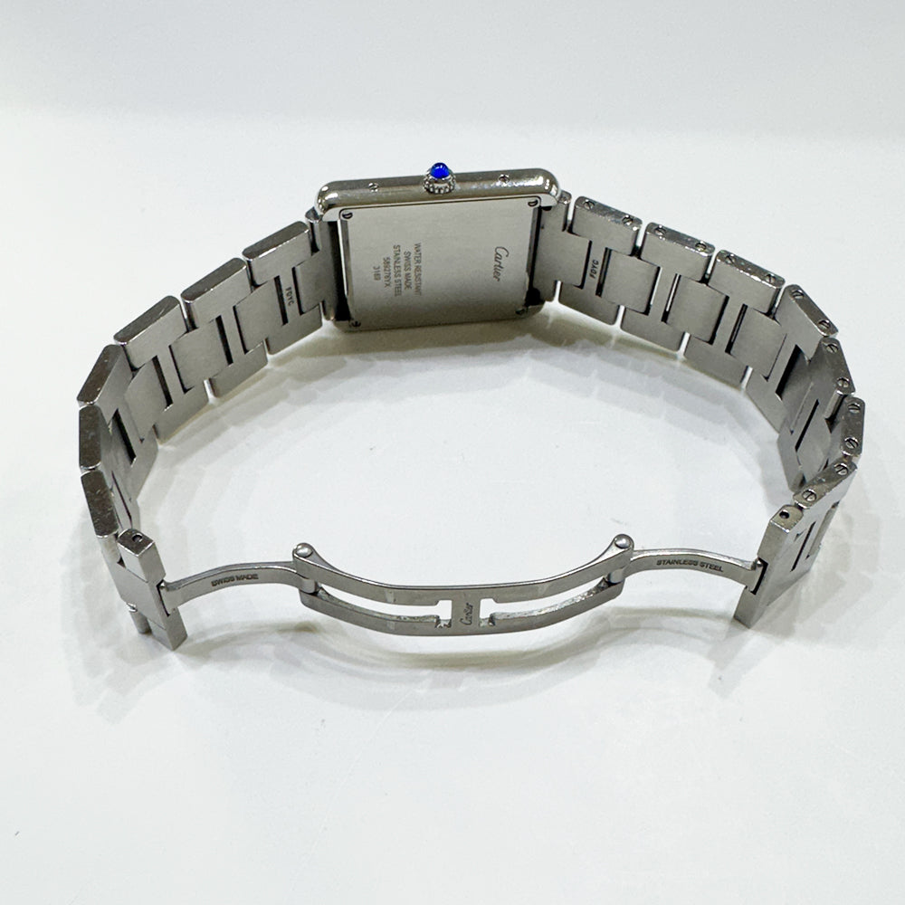 Tank Solo Large - Steel 34.8mm x 27.4mm Quartz W5200014