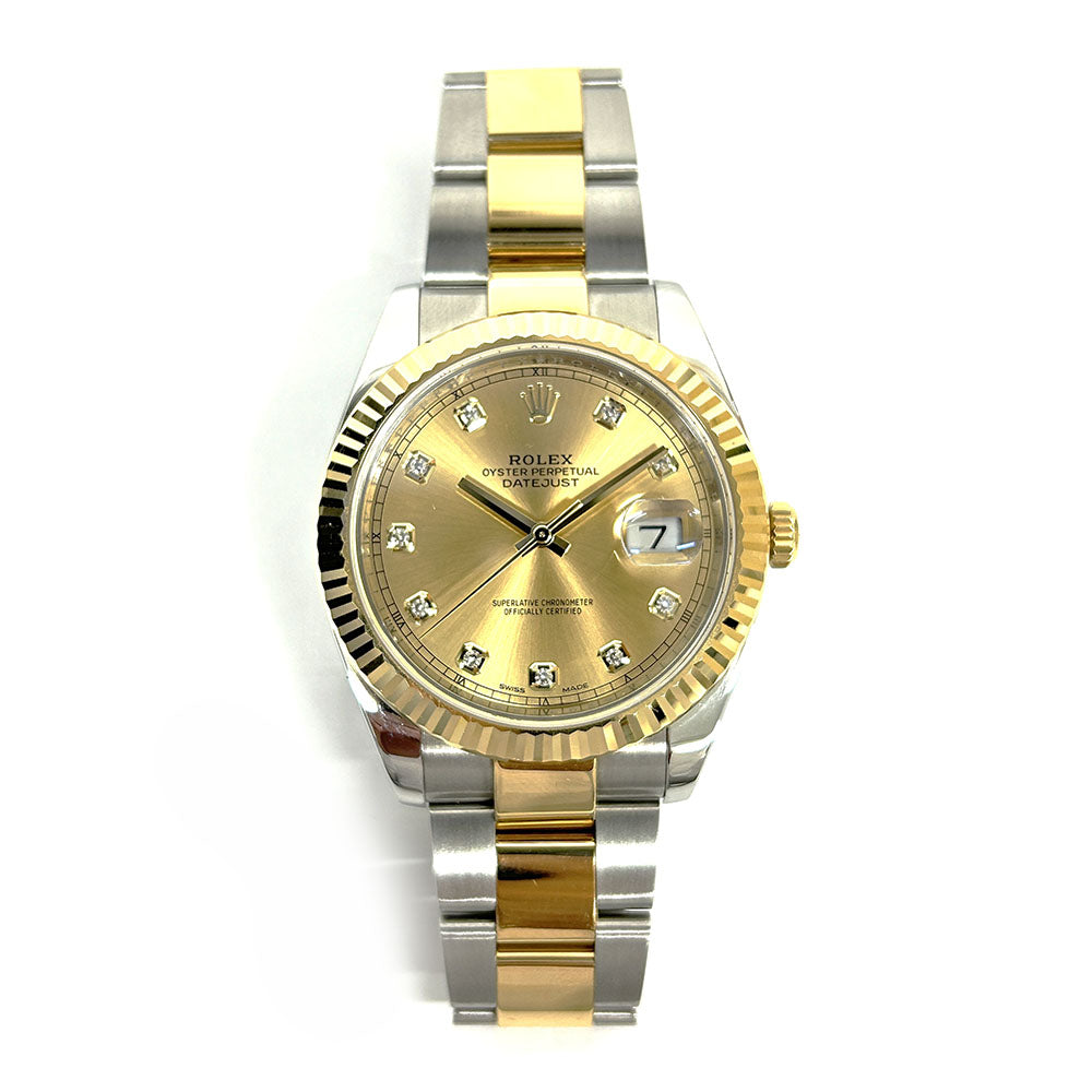 Datejust 41mm Steel and Yellow Gold 126333