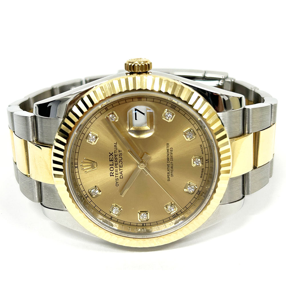 Datejust 41mm Steel and Yellow Gold 126333