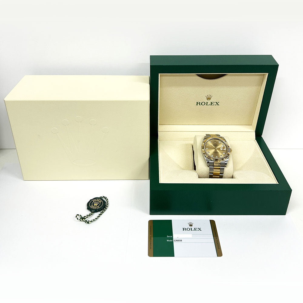 Datejust 41mm Steel and Yellow Gold 126333