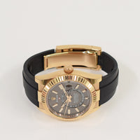 Sky-Dweller Rubber Strap Rose Gold 326235