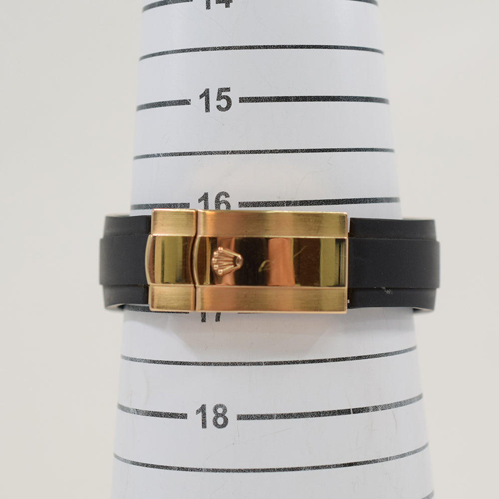 Sky-Dweller Rubber Strap Rose Gold 326235