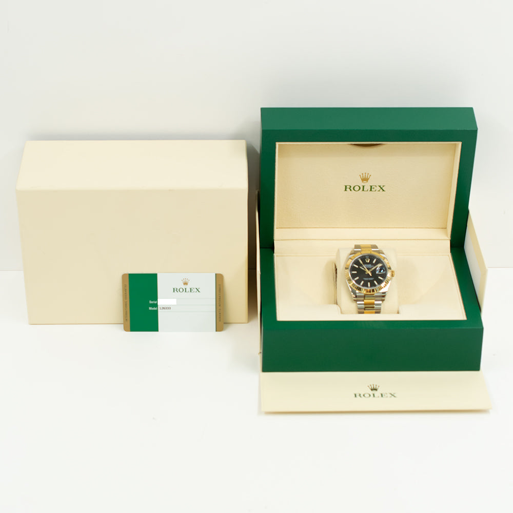 Datejust 41mm Steel and Yellow Gold 126333