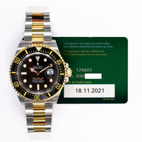 Sea-Dweller 43mm 50th Anniversary - Steel and Yellow Gold 126603