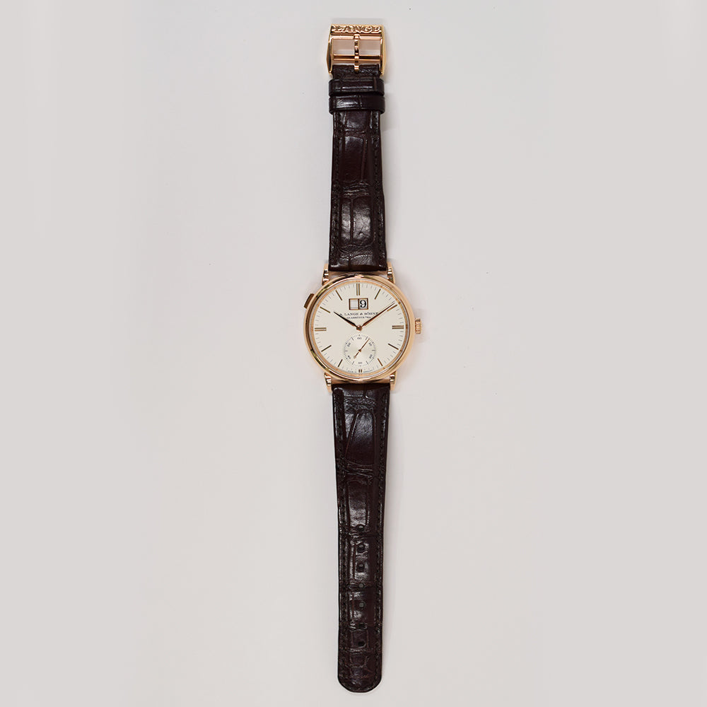 Lange 1 Moon Phase 38.5 mm Rose Gold Manual Winding 381.032
