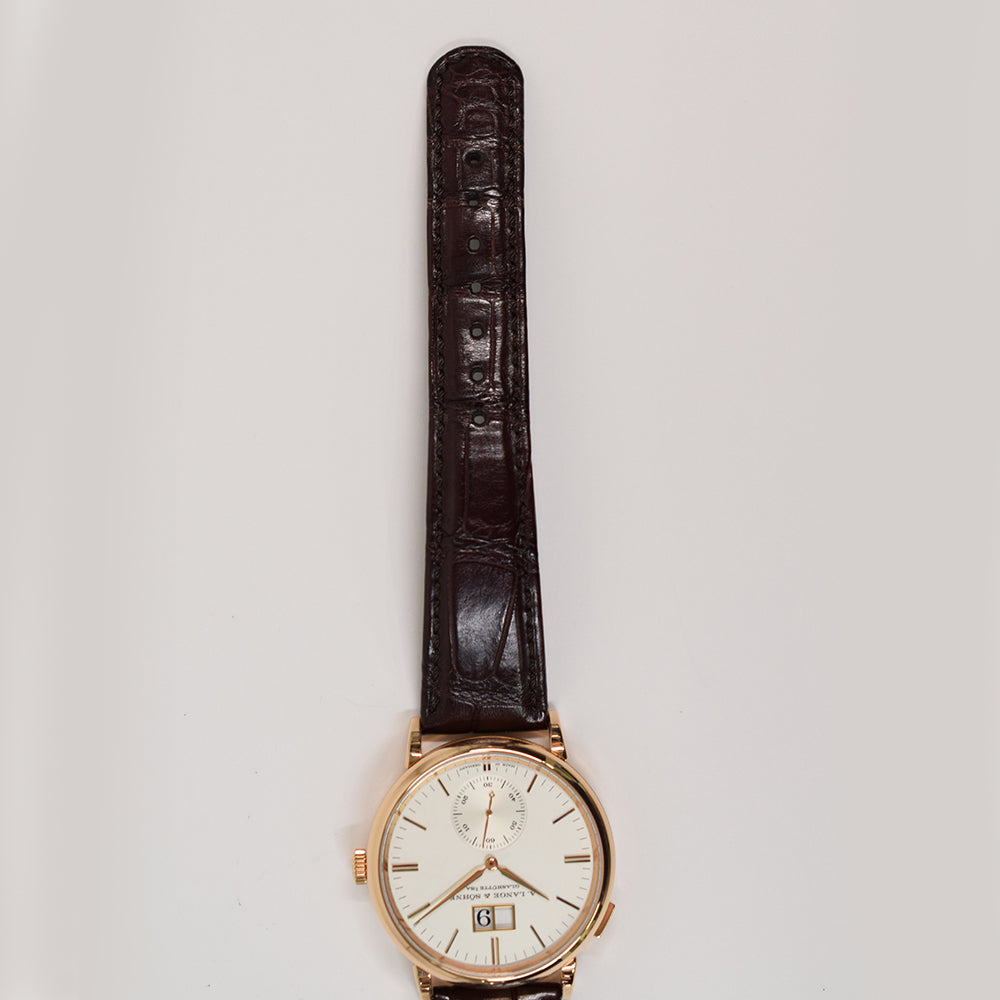 Lange 1 Moon Phase 38.5 mm Rose Gold Manual Winding 381.032