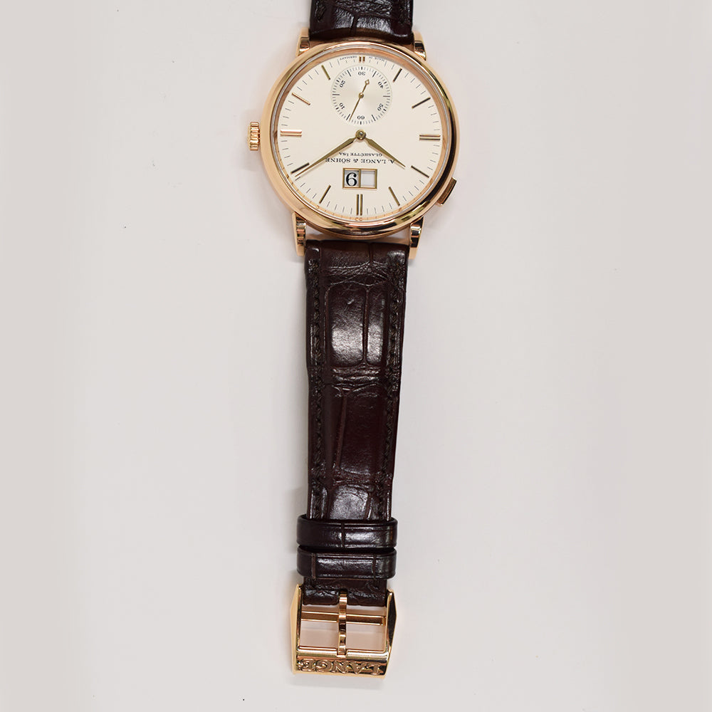 Lange 1 Moon Phase 38.5 mm Rose Gold Manual Winding 381.032