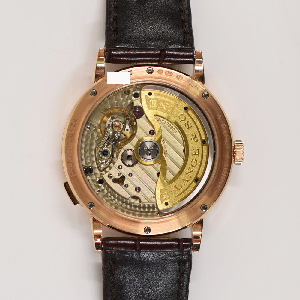 Lange 1 Moon Phase 38.5 mm Rose Gold Manual Winding 381.032