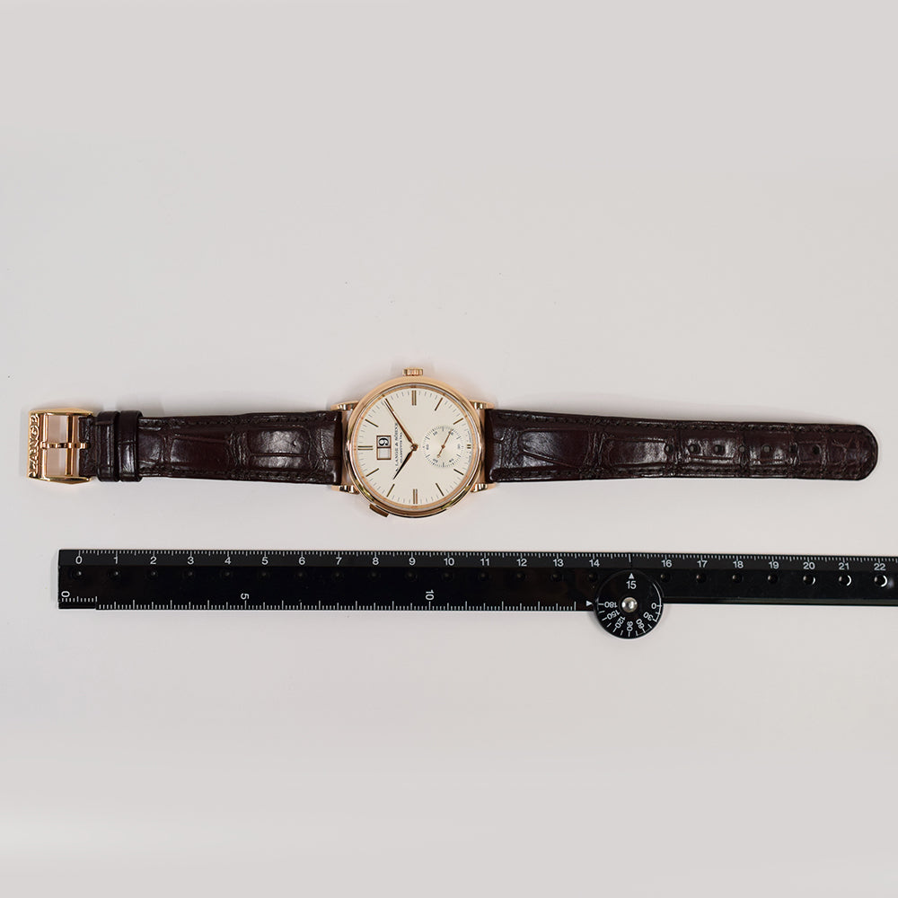 Lange 1 Moon Phase 38.5 mm Rose Gold Manual Winding 381.032