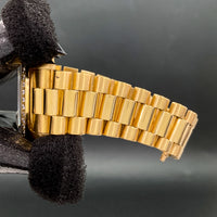 Day-Date President 36mm Diamond Bezel Yellow Gold 18048