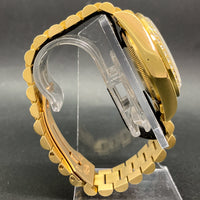 Day-Date President 36mm Diamond Bezel Yellow Gold 18048